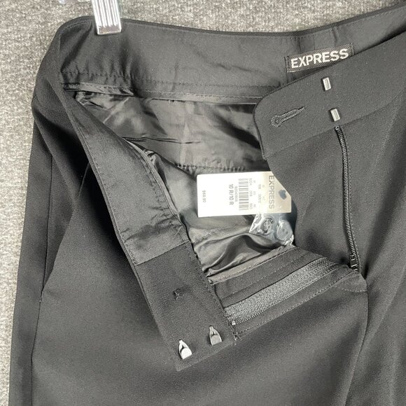 Express Black Wide Leg Pants - Picture 8 of 11